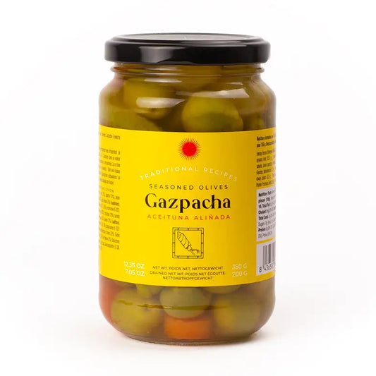 Triana Seasoned Gazpacha Olives