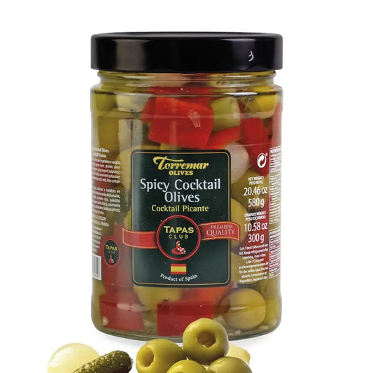 Spanish Spicy Cocktail Olives