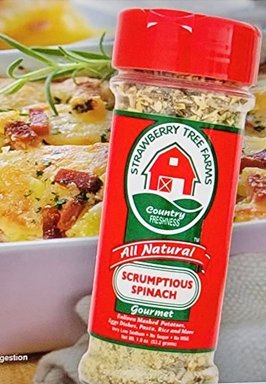 Scrumptious Spinach Gourmet Seasoning