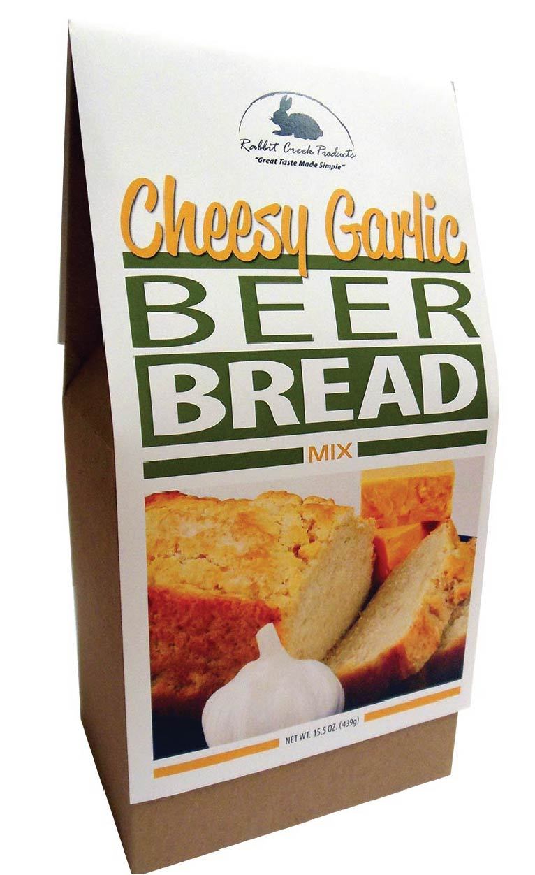 Cheesy Garlic Beer Bread - Rabbit Creek