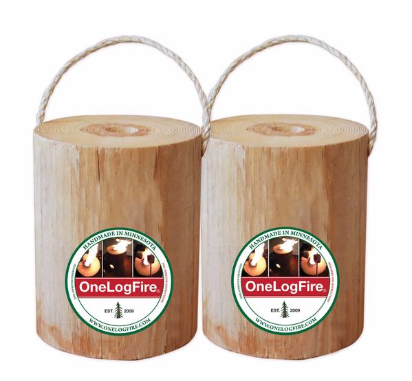 One Log Fire