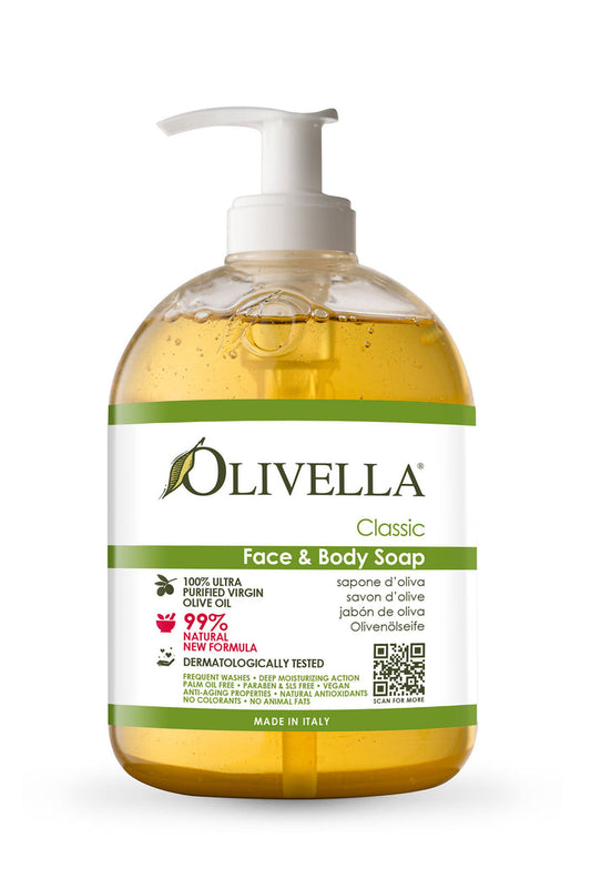 Olivella Face & Body Liquid Soap