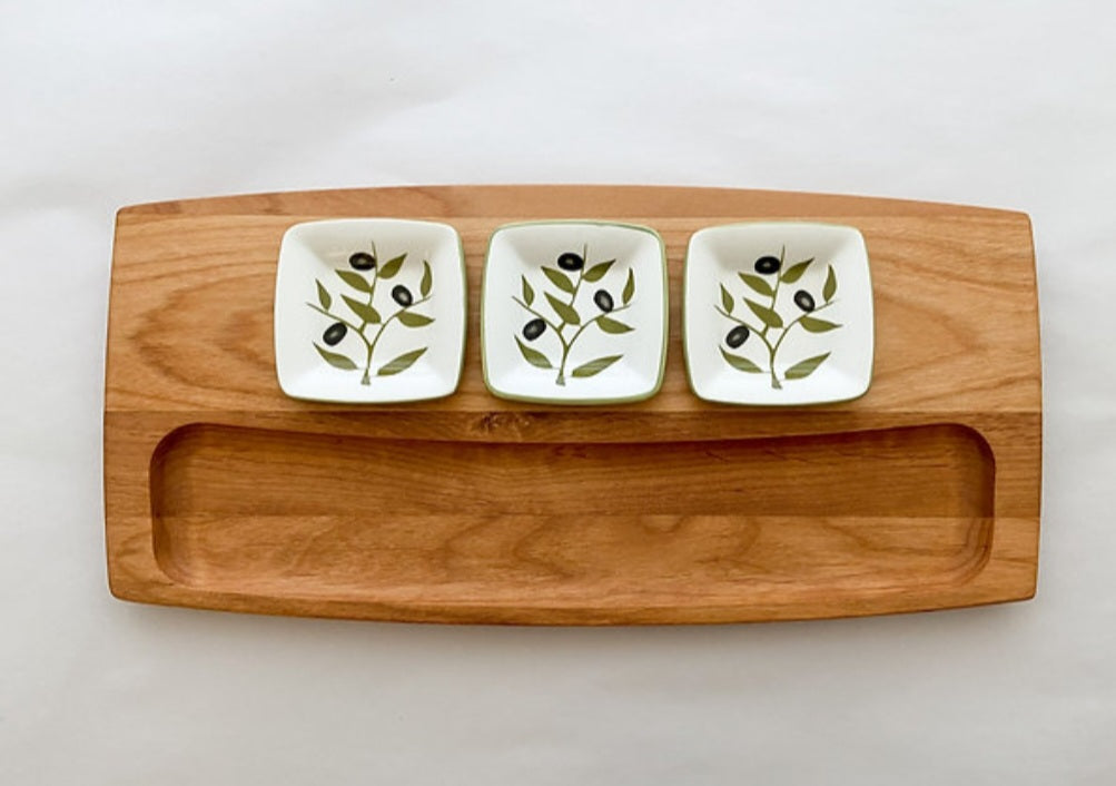 Triple Tasting Board, Olive Branch
