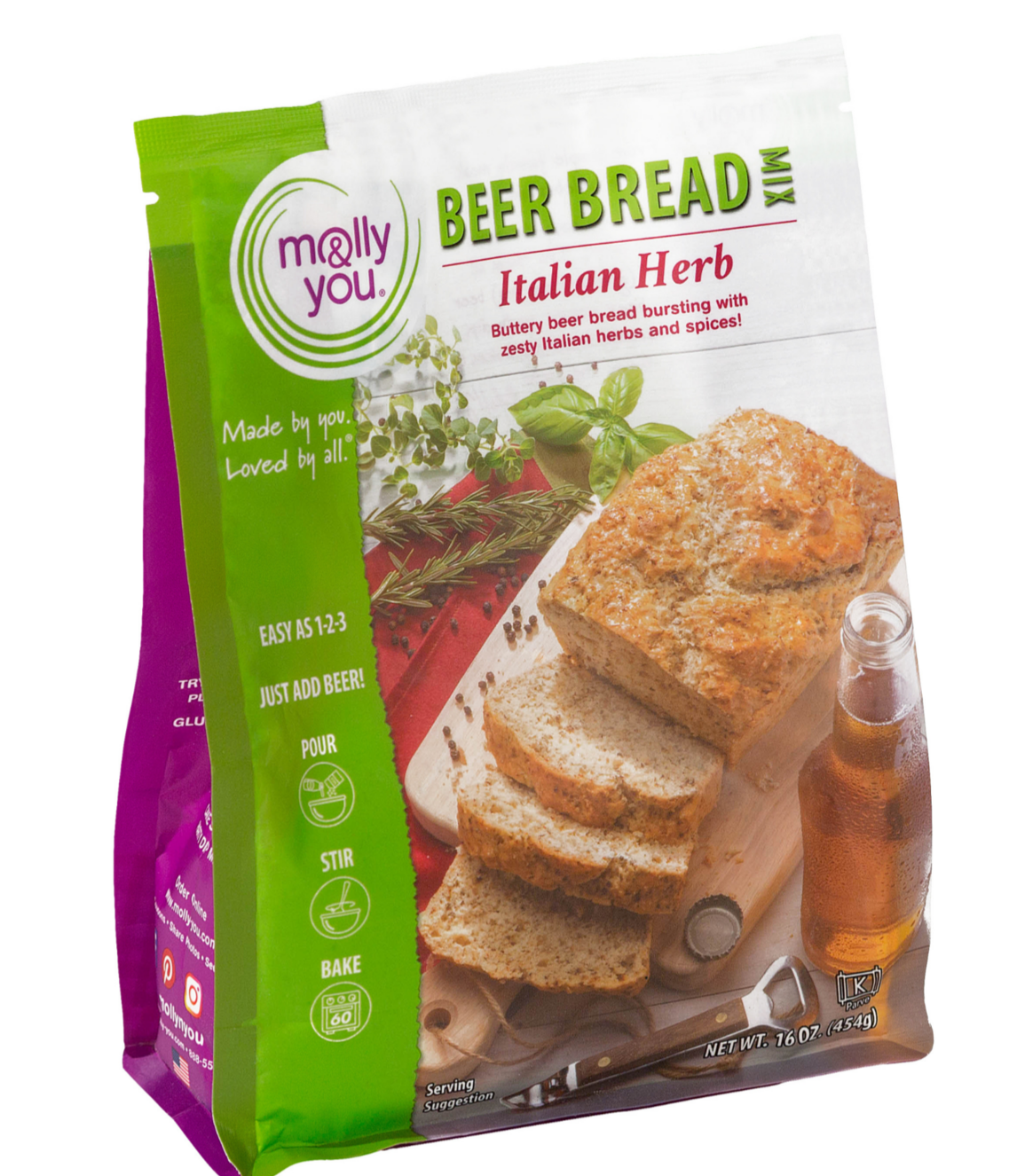 Italian Herb Beer Bread Mix - Molly & You