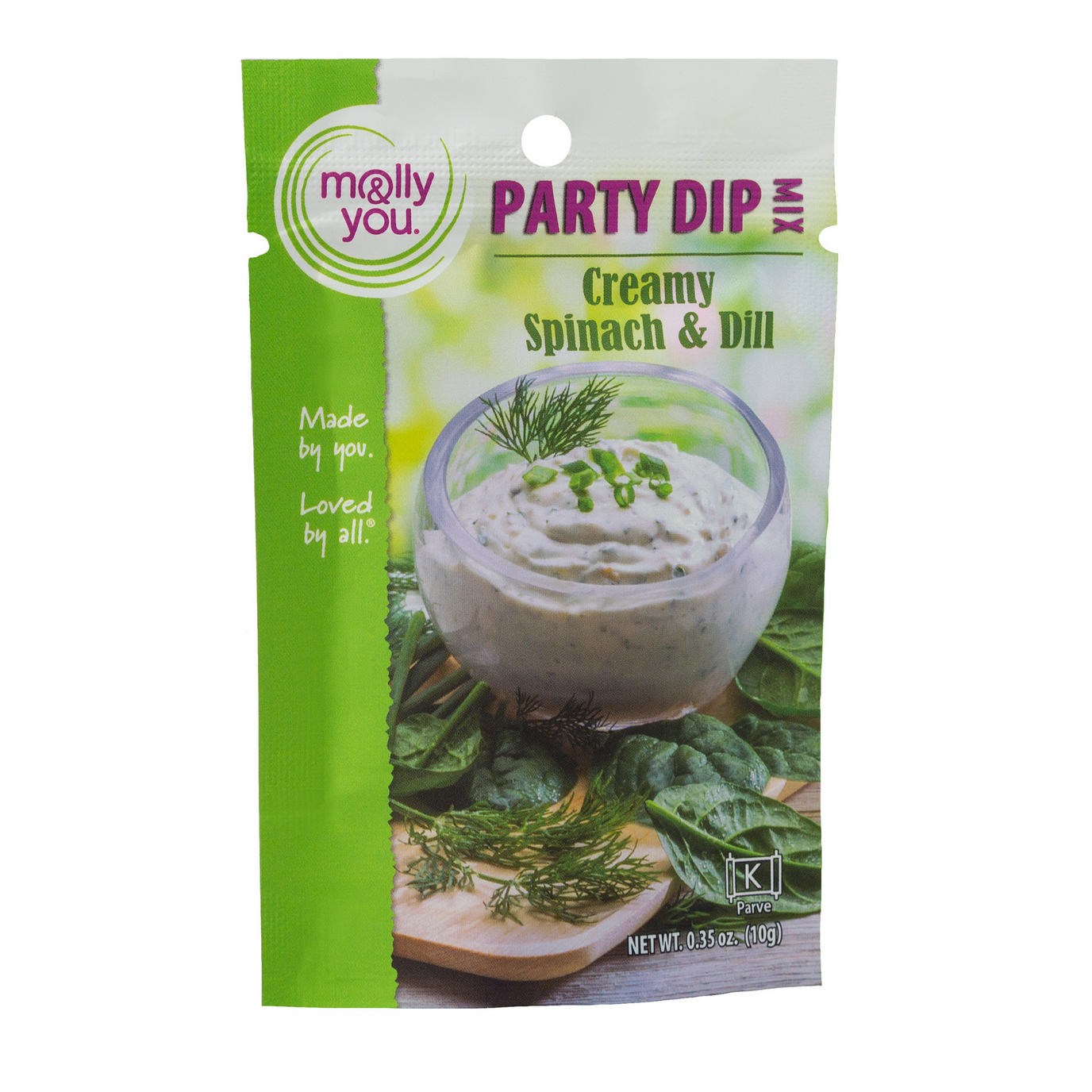 Creamy Spinach & Dill Dip - Molly & You