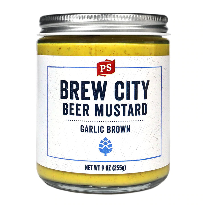 Brew City Garlic Brown Mustard