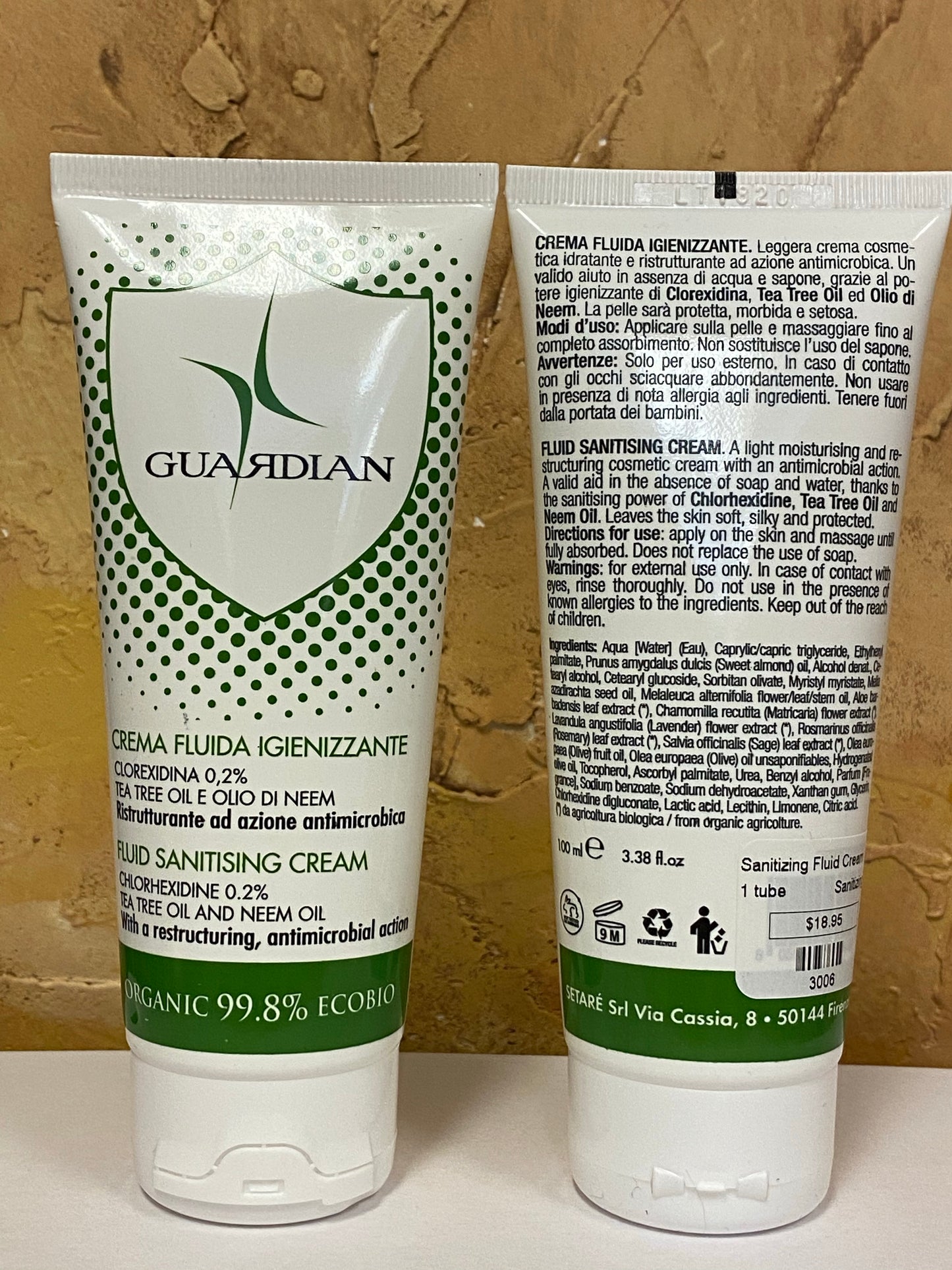 Sanitizing Olive Oil Hand Cream (Emporio Italiano)