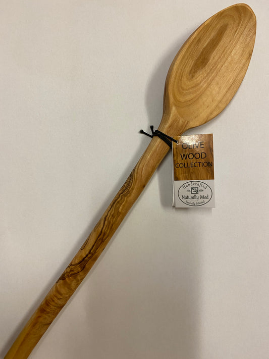 Olive Wood French Spoon 12"
